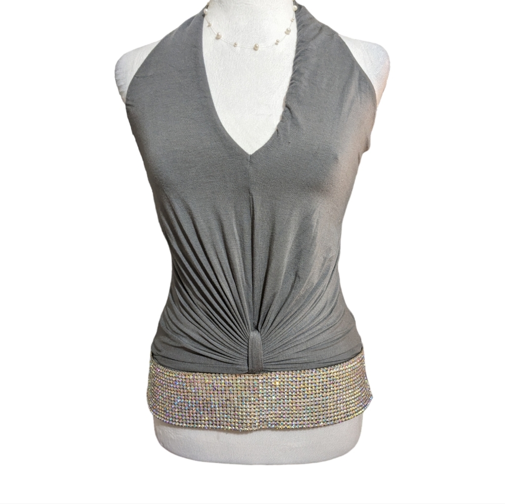 Sky Brand color Gray size Xs Necklace Top Small